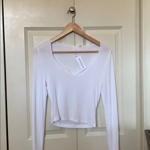 white long sleeve pacsun shirt